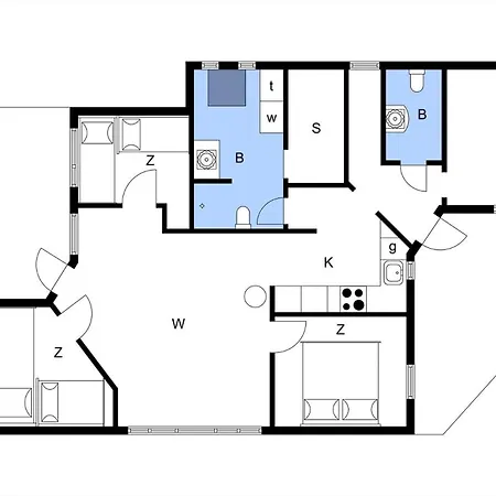Prázdninový dům 1412-aakirkeby-boesparken-12 Vester Somarken
